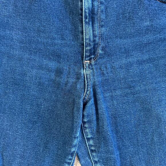 Gap 1969 True Skinny High Rise Jeans Dark Wash Blue Womens Size 31R - Picture 4 of 7